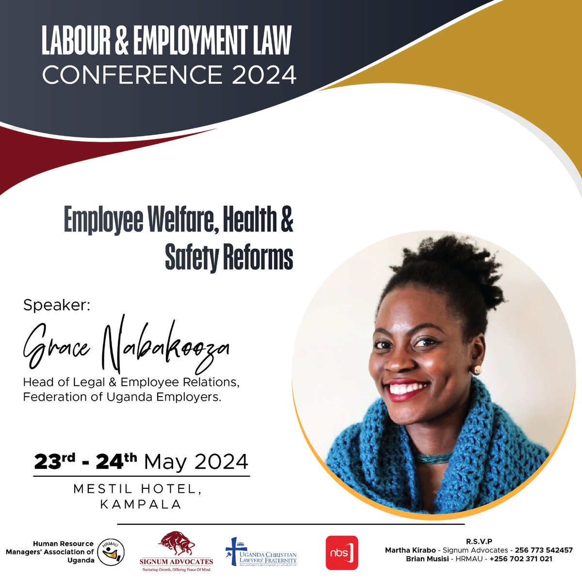 Our Speakers' deck is all set for tomorrow's Labour and Employment law Conference. 
Who are you looking forward to hearing from?
#HRMAUSignumConference