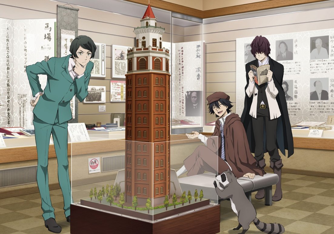 ranpoecult's tweet photo. perfect crime trio you will always move mountains https://t.co/zDqM35iEwc