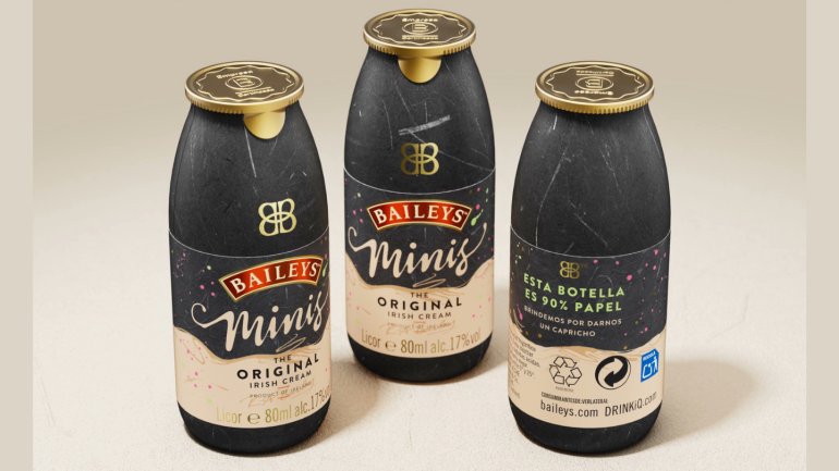 Diageo is rolling out a paper-packaging trial for its Irish cream liqueur brand Baileys, the group’s first consumer-facing paper bottle test. @DiageoGB Just-drinks.com/news/diageo-tr…