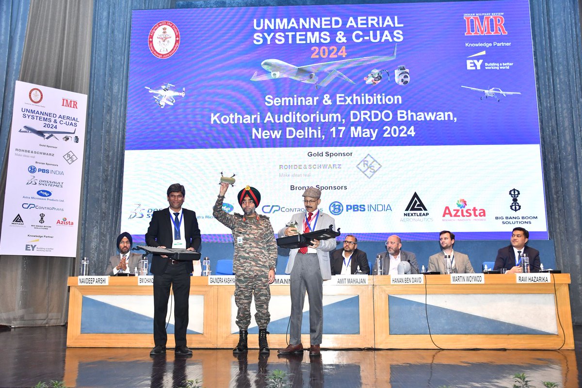 NextLeap Aeronautics Soars with Black Drongo Launch at UAS & C-UAS India 2024 idrw.org/nextleap-aeron…