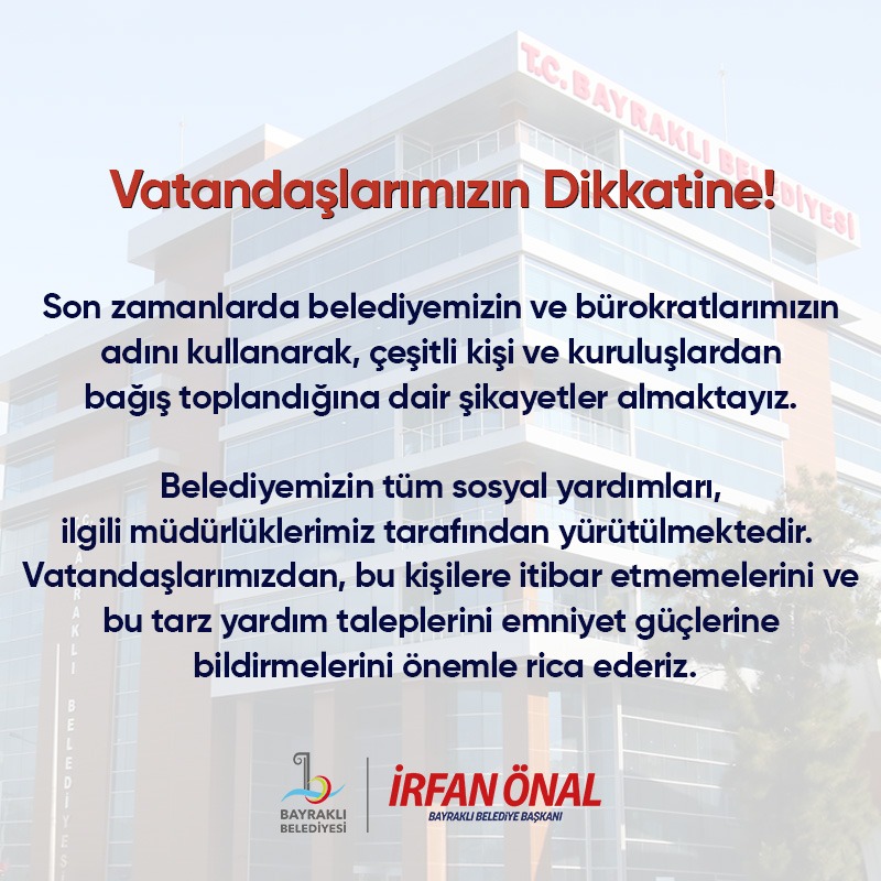 Vatandaşlarımızın Dikkatine❗