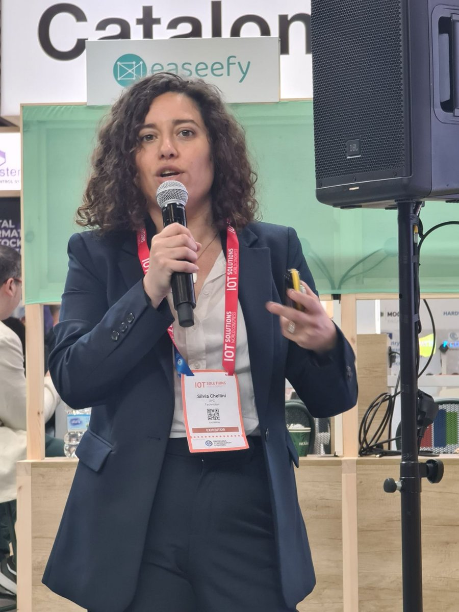 CIT_UPC's tweet photo. 💥 Don't miss Silvia Chellini (@sissiche), from Business Development, presenting 'The IoT Revolution: Transformative Projects in the Digital Era Developed by UPC', a pitch covering the #IoT solutions of @la_UPC at @IOTSWC.
📍 @barcelonactiva's Booth D60
#IOTSWC24 #UPCtechnology https://t.co/3Xn0NKlrW3