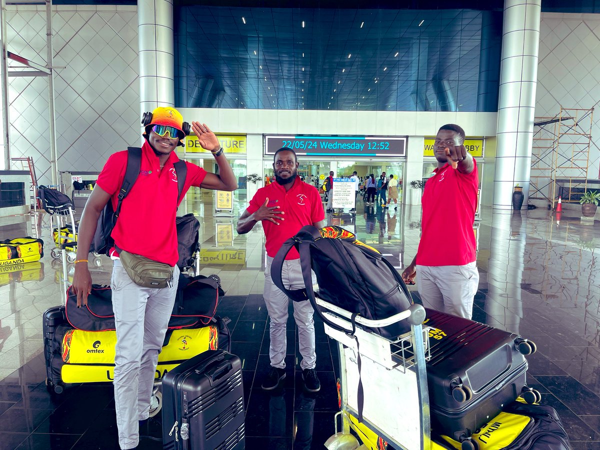 Setting sail for the vibrant shores of the West Indies for the Big Dance, fueled by the unwavering support of 45 million Ugandans! Until we meet again, adieu! Join us in wishing a splendid Bon Voyage! 🏏⛵️ #T20WorldCup #WeAreCricketCranes