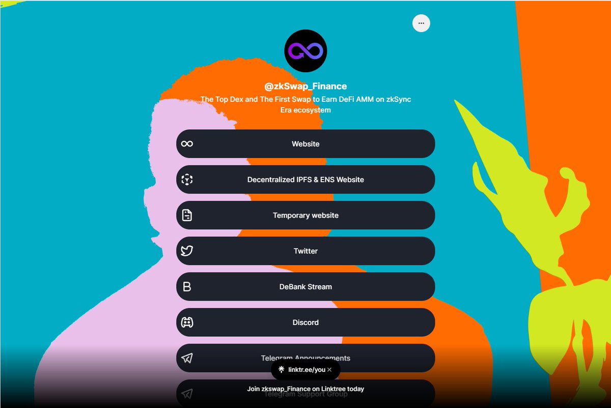 zkSwap Finance tweet media