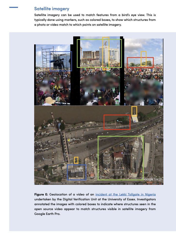 BenDoBrown's tweet image. Great to see the new 'Evaluating Digital Open Source Imagery: A Guide for Judges and Fact-Finders' out. Available in English, French, Spanish, Arabic and Ukrainian. You can find all versions here: trueproject.co.uk/osguide.