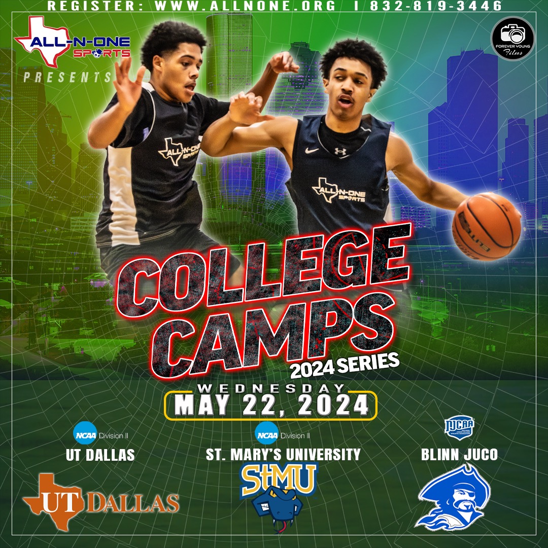 🔥Tonight's basketball camp in Houston will be special. Three great programs ✅️@UTDALLAS_MBB ✅️@StMUmbb ✅️@BlinnMBB Thanks in advance to our coaches @CoachSpeeedy @Jfleming5 @CoachKPearce @4YFilms will be capturing all of the moments