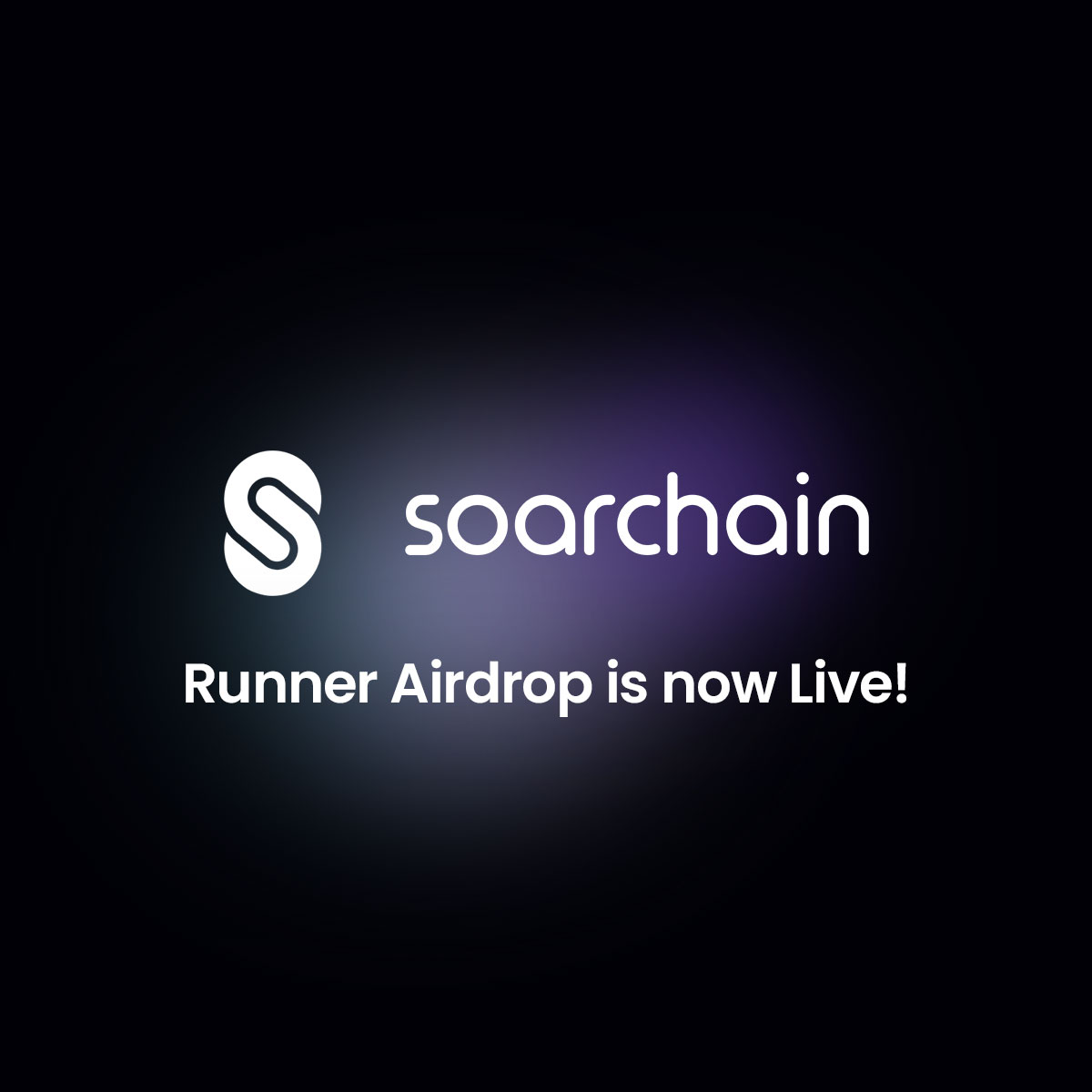 soar_chain's tweet photo. Soarchain's Runner Drop is now open to everyone!

Just use your computer and follow a few simple steps to run a Runner Node, help enhance blockchain scalability, and earn a share of 5,700,000 SOAR.
                                                                                                 
1⃣ Download Soarchain Connect
2⃣ Create your wallet
3⃣  Send a minute transaction of 0.03 TSOAR/SOAR to the Runner Drop address 
4⃣ Copy the Soarchain wallet public address and enter it in Zealy Quest: https://t.co/F9gOvBn9OK

Join us and make a difference! Read the details of our runner drop here 👇
https://t.co/oIrVxnUp5X