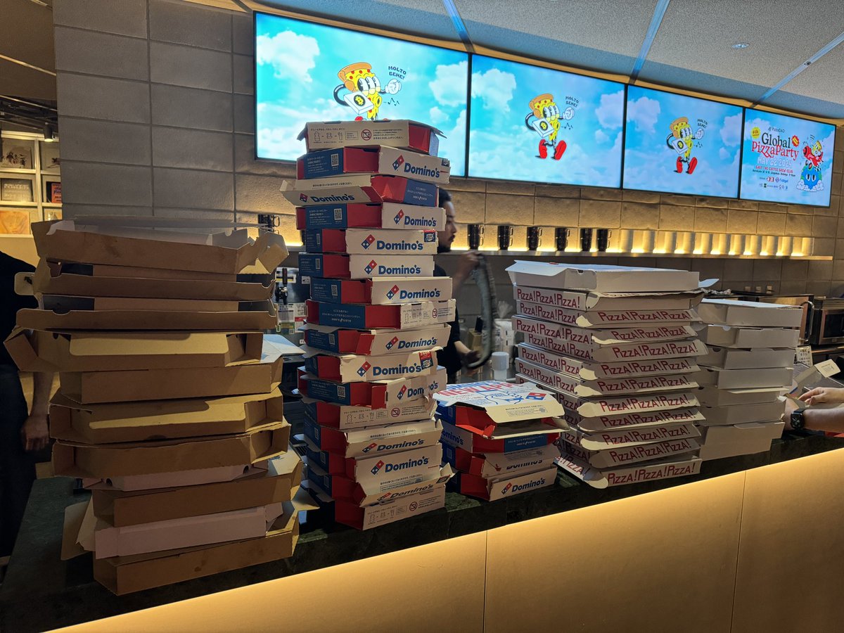 neriwasabi91's tweet image. TOKYO🍕₿🍕

#Pizzadao 
 #BitcoinPizzaDay