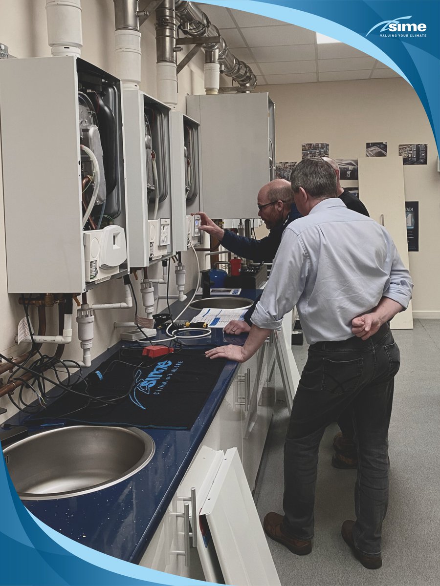 Sime_Boilers's tweet photo. π Training ongoing and going strong! π₯
Big thanks to Damon and David for joining us β hope you enjoyed it as much as we did! π
Got training queries or want to book a session? Email us at training@sime.co.uk or call 0345 901 1114, option 5.
#TrainingSession
#SimeSolutions https://t.co/3CyK7SVOfL