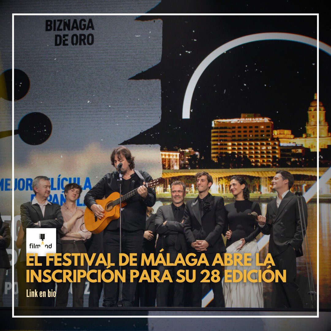 El 15 de noviembre acaba el plazo para documentales, cortometrajes y Cinema Cocina y el 22 de diciembre, para largometrajes de Sección Oficial y Zonazine, de la próxima edición del festival que tendrá lugar del 14 al 23 de marzo de 2025.

filmand.es/el-festival-de…