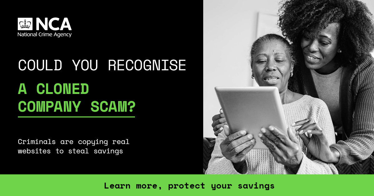 First-time investor? Online criminals are posing as real investment websites and targeting those looking to grow their savings and pensions. 🔎Learn the signs of a cloned company scam, fraud-proof your future:👇 actionfraud.police.uk/cloned-compani…