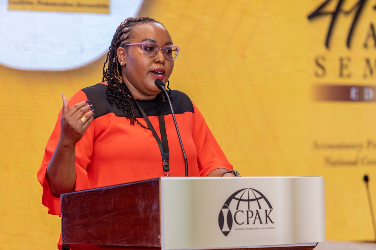 ICPAK_Kenya's tweet photo. Day 3 Session 7: Climate Change Mitigation, Mobilizing Finances and Harnessing Resource 

Session Chair: CPA @olivegitau, ICPAK Council Member. 

Speaker: H.E. Dr @Gov_Ottichilo E.G.H
Governor, @VihigaCountyGov
#ICPAK41stAnnualSem ^CA https://t.co/Q2tVq4qMJr