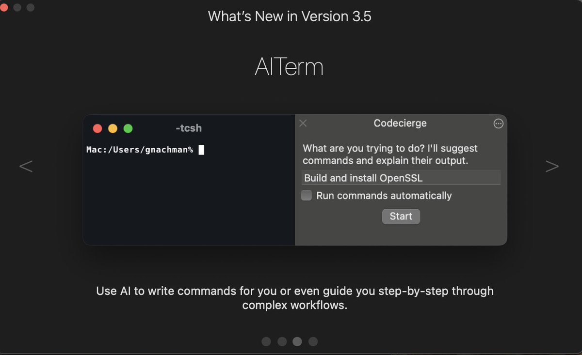 The feature I didn’t think I need 😅 AI features in iTerm 🤷🏽‍♂️