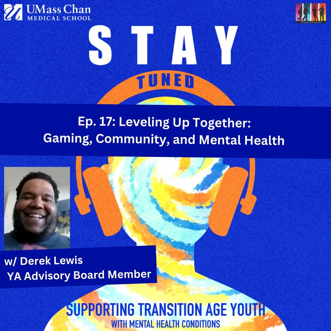 Leveling Up Together: #Gaming, Community, & #MentalHealth 
The #GamingCommunity may have saved his life. A new Podcast ep. is out! 
buff.ly/4bHv4wC 
@UMassChan @UMassPsychiatry @tu_collab 
#CIRC #CIRCCenter  #YouthMentalHealth #CommunityEngagement #CommunityParticipation