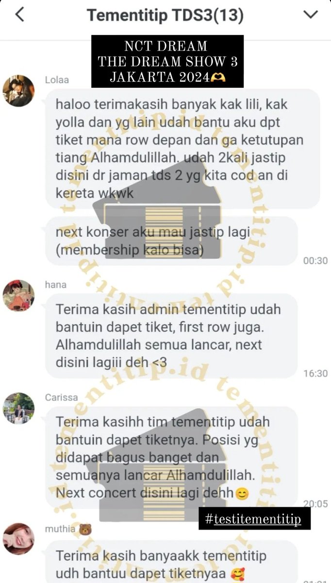 tementitip's tweet photo. [[ NCT DREAM, THE DREAM SHOW 3 JAKARTA 2024 ]]

—- selebihnya bisa cek di instagram kami @/tementitip.id

#testitementitip #NCTDREAM #NCTDREAM_THEDREAMSHOW3inJKT
#NCTDREAMinJAKARTA
#Jastiptiketkonser
#Jastiptds3 https://t.co/dyxZeQaY3J