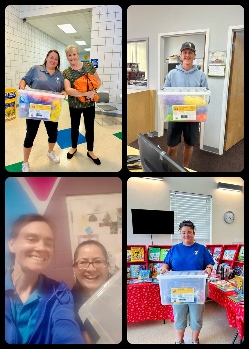 After weeks of prep, the time has come! #TBIC! backpacks & Suncoast Summer Reading Challenge #SSRC supply bins are being distributed to kids & camps! I loved visiting my camps this week! They are excited & ready! @ThePattersonFdn @SuncoastCGLR @readingby3rd #SCGLR @LeerPara3ro