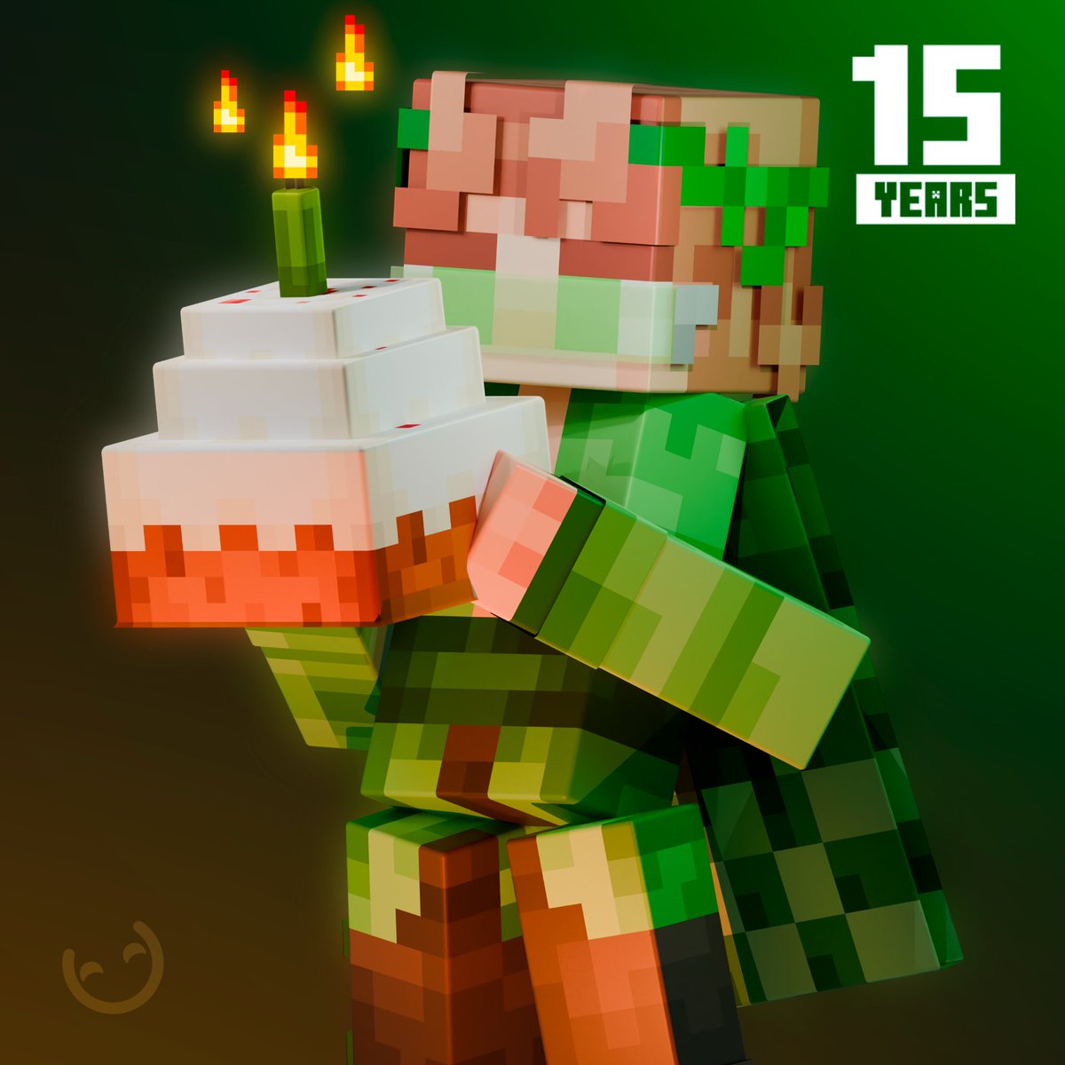 iCEZERock_'s tweet photo. Happy belated birthday @Minecraft
🥳🥳🥳 https://t.co/JS202B7HTy