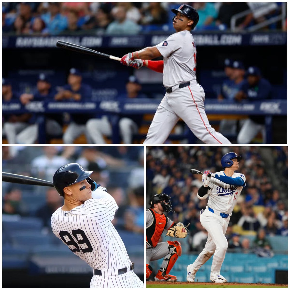 Players to rank in the 90th percentile or higher in hard-hit % since 2021:

Aaron Judge
Shohei Ohtani
Rafael Devers