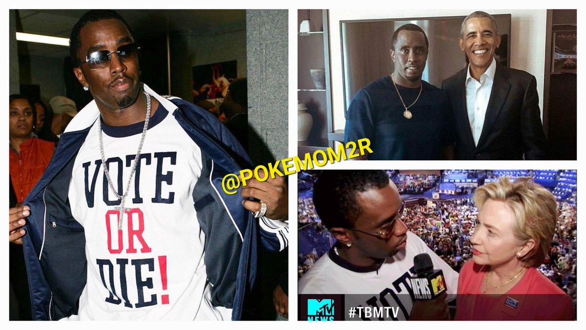 Diddy first got political by proclaiming 'VOTE OR DIE' on t-shirts back in 2004 when Dubya and John Kerry squared off for president. The Diddler took center stage for years around tons of other celebs doing national tours, propaganda campaigns, and TV specials to make voting