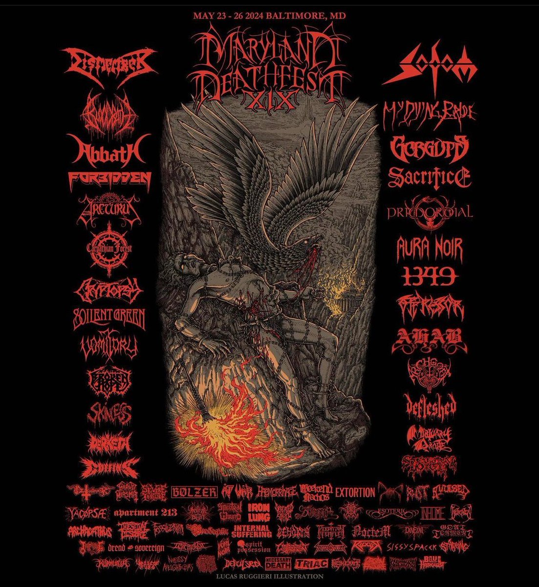 SoilentGreen's tweet photo. Thanks to everyone that came out to see us at Milwaukee Metal Fest!

Up next is Maryland Death Fest this Saturday, May 25th!! We play the Power Plant Live! Stage

https://t.co/lhxG1mKkN7

#soilentgreenband #marylanddeathfest
#marylanddeathfest2024 #blastfromthepast #timetogrind https://t.co/QnLeqIrstD