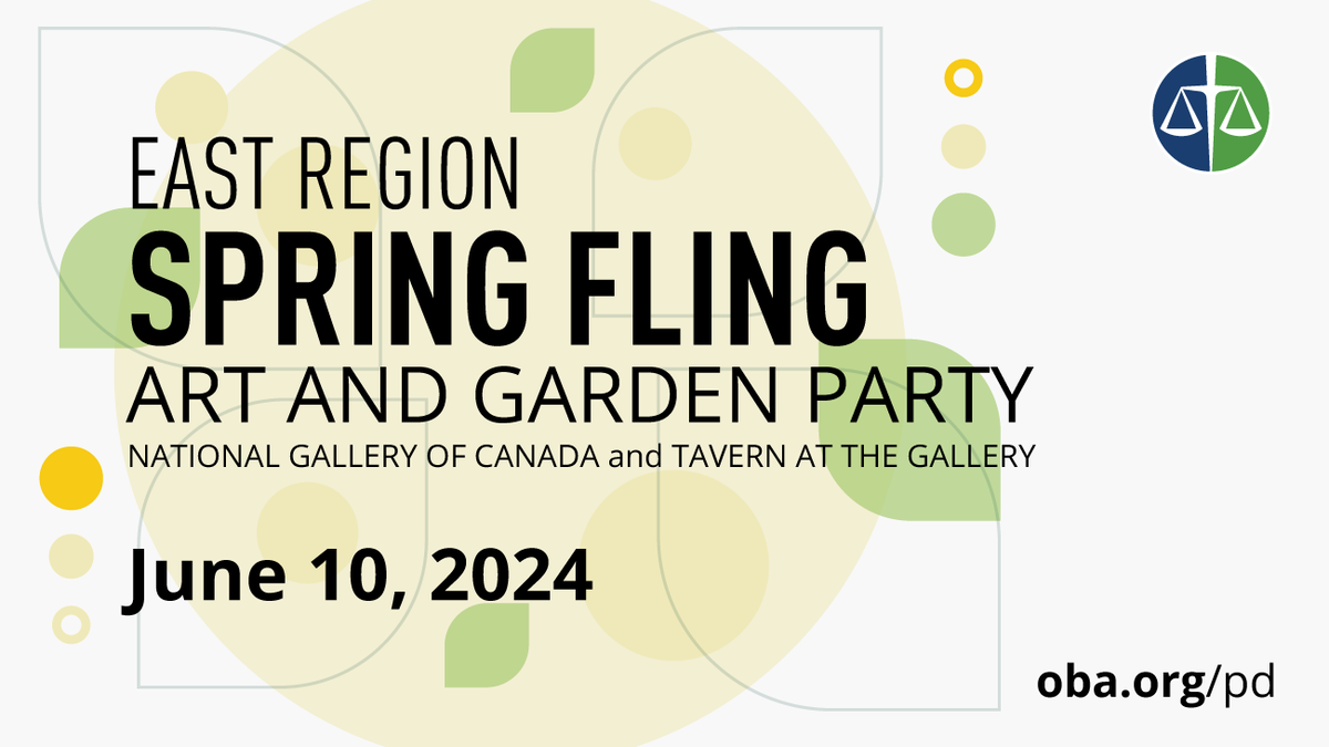 OBAlawyers's tweet photo. Reconnect with your colleagues while enjoying an evening of cocktails and hors d’oeuvres at Ottawa's gorgeous Tavern at the Gallery. Attendees are also invited to take the National Gallery of Canada’s self-guided tour of their new exhibit, Radical Stitch. https://t.co/FqPRm4z1kS https://t.co/kh8fFkMc23