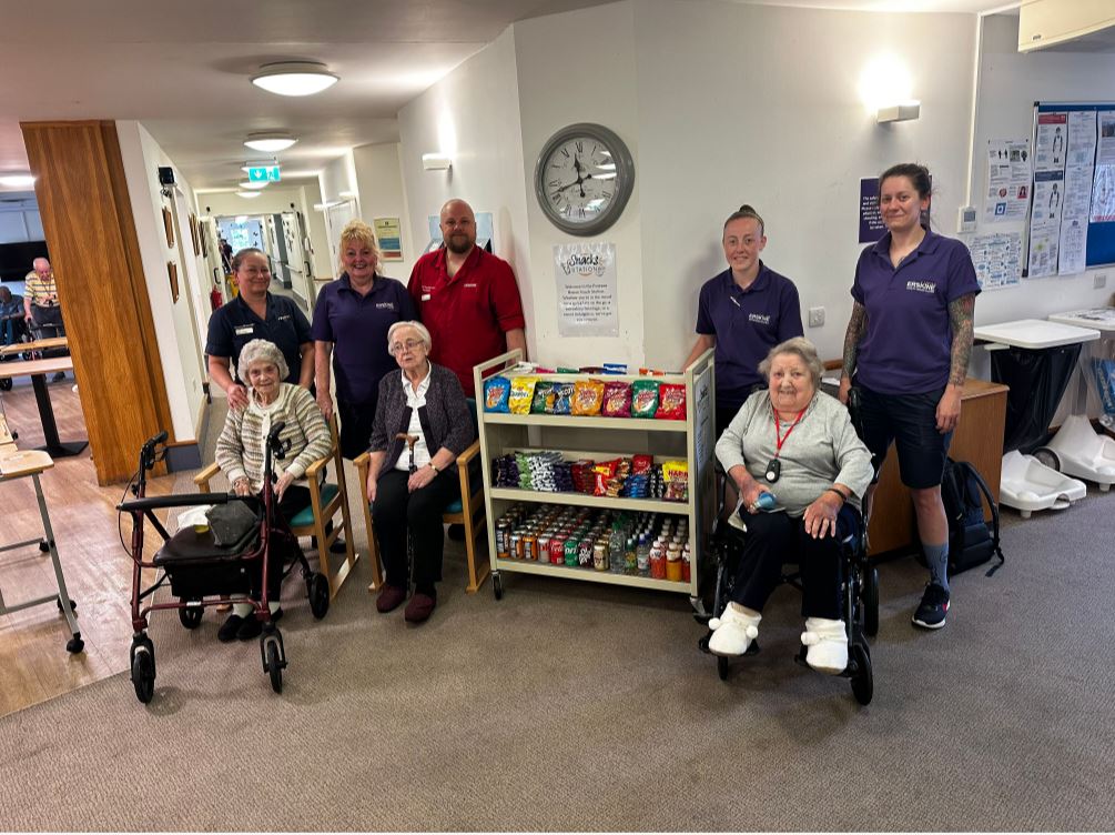 @ErskineCharity launches 'Snack Station' as part of Scottish Improvement Foundation Skills Project to improve access and availability of drinks and snacks for residents. @InverclydeHSCP @RenHSCP Visit Website to start your QI journey today! Learning Opportunities - NHSGGC