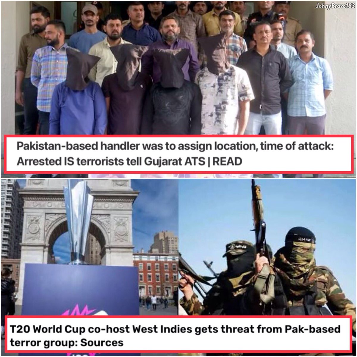 Pakistan gave terr0rist threats to: - IPL playoffs in India - T20 WC in West Indies Still Pakistanis want to host CT 2025 and are begging ICT to play there.