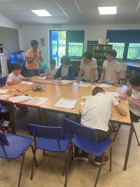 Diolch @Abercanaid_Sch for having us in to work with some Year 6's to listen to their views around transition.