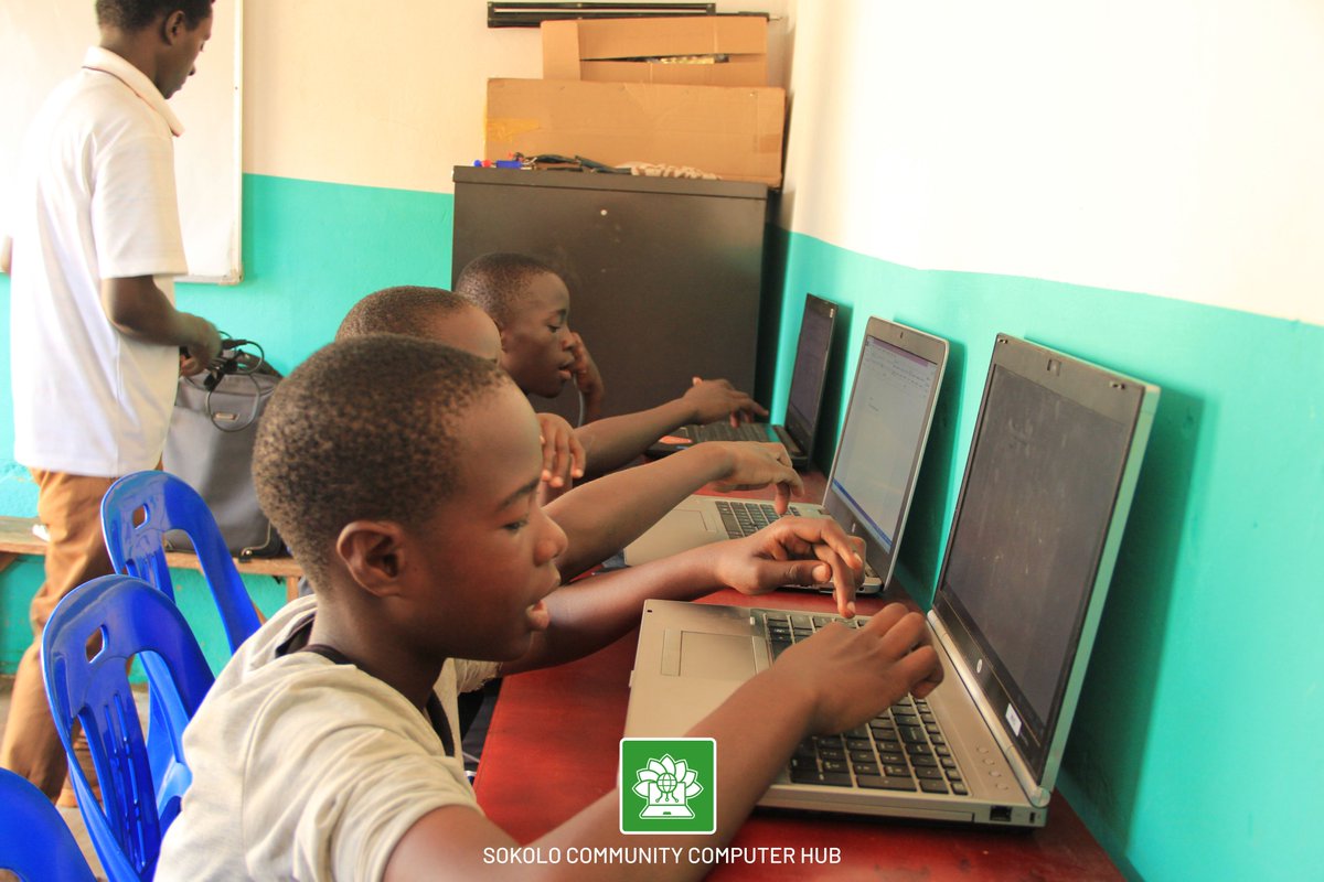 SokoloFoundatio's tweet photo. UPDATE FROM OUR COMPUTER TRAINING SCHOOL.
Past three weeks we have been running computer lessons @Sokolocomphub  we have taught a total of 15 boys and girls who enrolled this holiday to learn Computer Essentials. https://t.co/3YtEiMcdR9