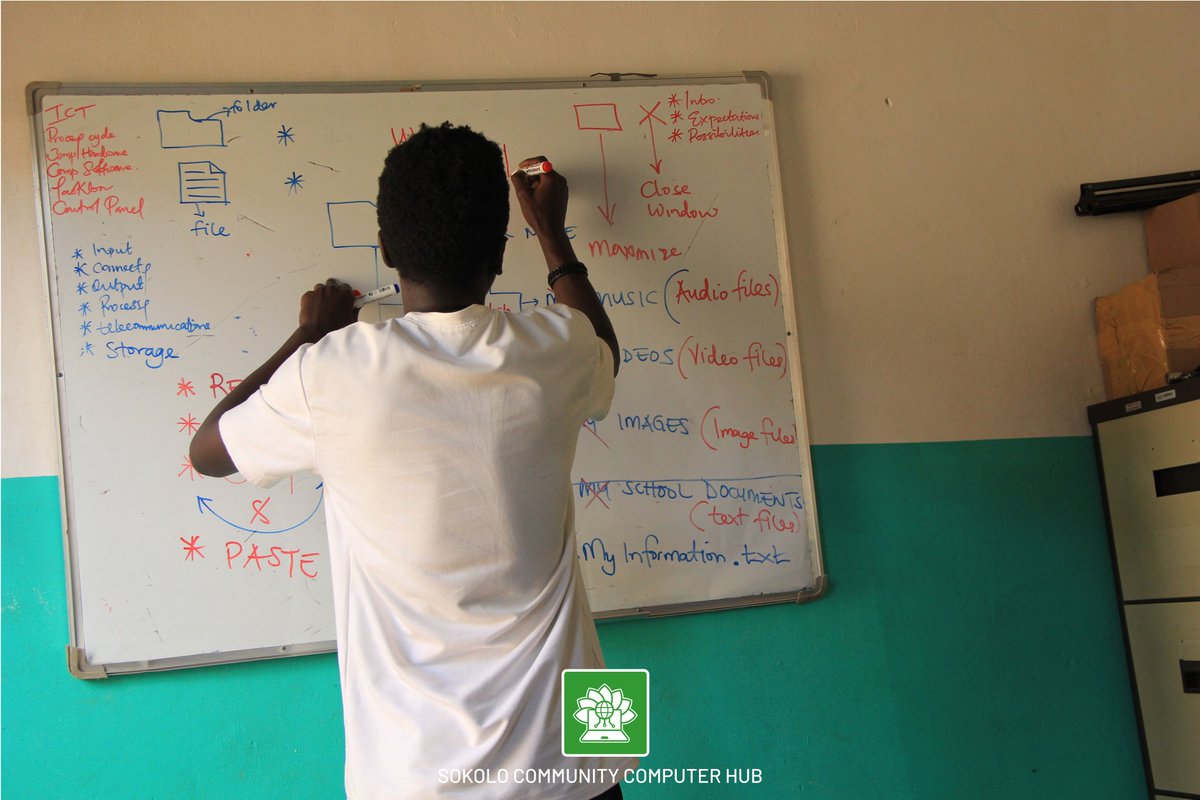 SokoloFoundatio's tweet photo. UPDATE FROM OUR COMPUTER TRAINING SCHOOL.
Past three weeks we have been running computer lessons @Sokolocomphub  we have taught a total of 15 boys and girls who enrolled this holiday to learn Computer Essentials. https://t.co/3YtEiMcdR9