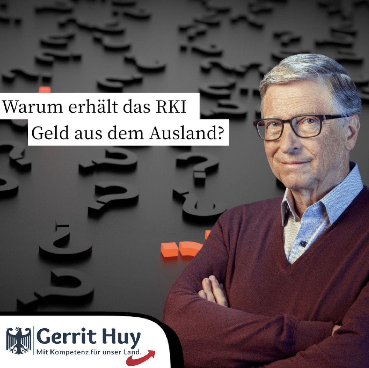 Warum erhält das #RKI private Gelder, insbesondere aus dem Ausland? Das kürzlich stattgefunden Treffen von Gesundheitsminister Karl #Lauterbach mit Bill #Gates am 07. Mai in Berlin lässt Fragen zur Transparenz und Unabhängigkeit aufkommen.

Seit 2019 unterstützt der Milliardär