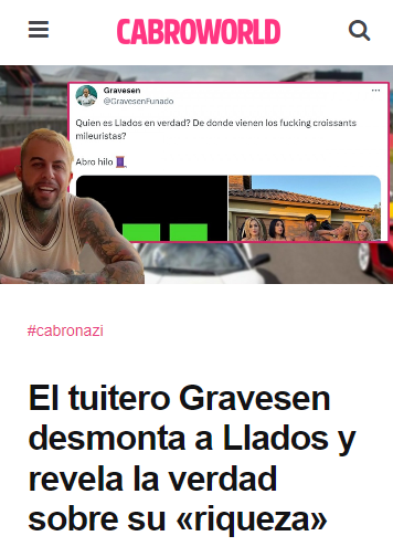 Hoy se cumple un año de esto