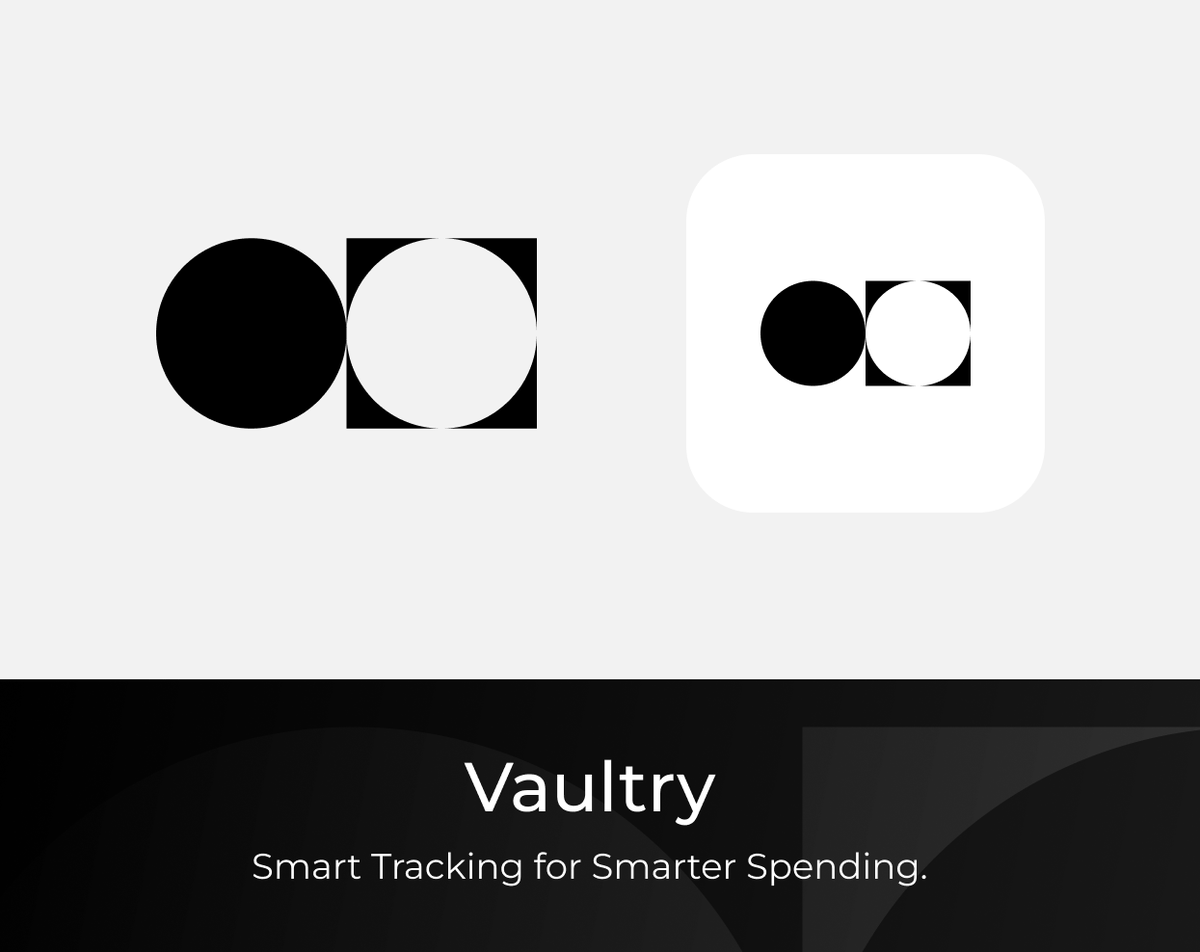 🌟 Day 5 of #90DaysUIChallenge! Crafted a minimalist icon for 'Vaultry' app,