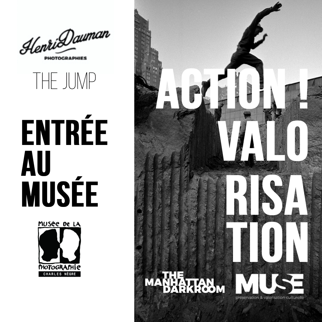 ManhattanExpo's tweet photo. After the Palais d'Iéna, the Nicéphore Niépce Museum, and the archives of the city of Limay, we announced that 3 major Henri Dauman's artworks are joining the photo collection of the Museum of Photography in Nice.

Lilith/ #JeanSeberg, The #Jump and #Rooftop Living https://t.co/eOivVDmV8V