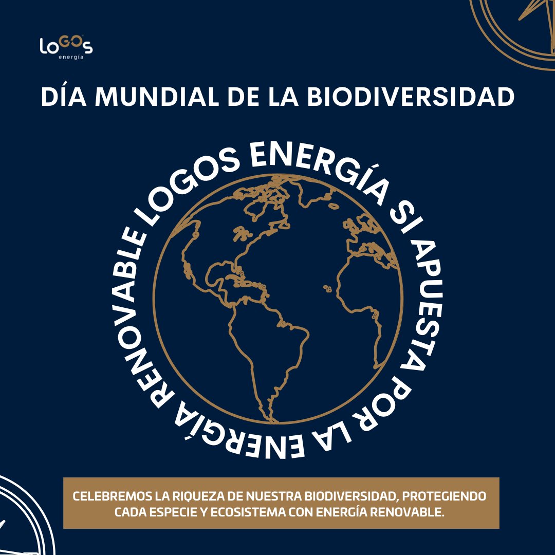 En el Día Internacional de la Diversidad Biológica, recordamos la importancia de proteger nuestro planeta con energía limpia. 🌿🌍 #Miramosalfuturoconenergia #DíaDeLaDiversidadBiológica #EnergíaVerde