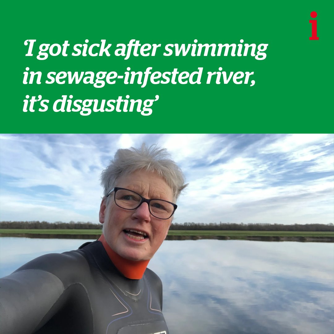 💬 “I feel like I’m not going to go back in,” said Professor Trish Greenhalgh, who was struck down with sickness and diarrhoea after swimming in the River Thames 💧 @luciemheath reports 🔗 trib.al/qd1Ifjd