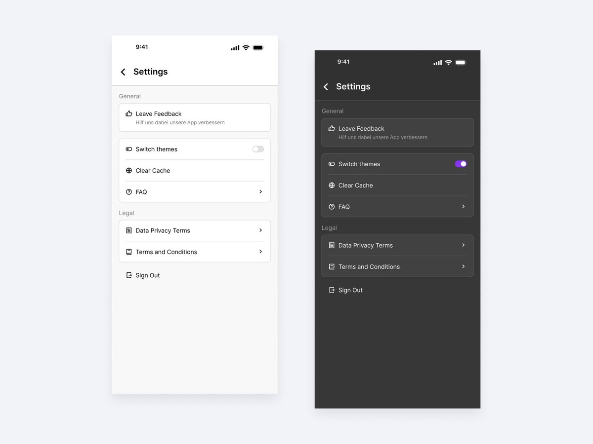 ⚙️ Day 7 of #90DaysUIChallenge! Created intuitive mobile app settings screens, focusing on user control and customization. From toggling dark mode to managing notifications, it's all about empowering the user experience. Onward to more design adventures! #DailyUI #UIDesign