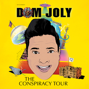 Dom Joly is bringing his new show 'The Conspiracy Tour' to #kingshallilkley on Tue 22 October. 
Tickets on sale now 🎟️ orlo.uk/dvHxT

@domjoly
#comedytour #domjoly #triggerhappytv
#conspiracy #conspiracytheory