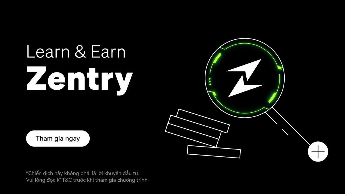 💡Learn &amp; Earn Zentry: Tìm hiểu về Zentry và chia sẻ tổng thưởng 25640 token $ZENT

🗓 Thời gian: 22/05/2024 - 07/06/2024

💥 Các bước tham gia sự kiện:
✔️ Like Facebook &amp; Follow Twitter OKX Vietnam
✔️ Tham gia nhóm Telegram OKX Vietnam
✔️ Like và share bài post sự