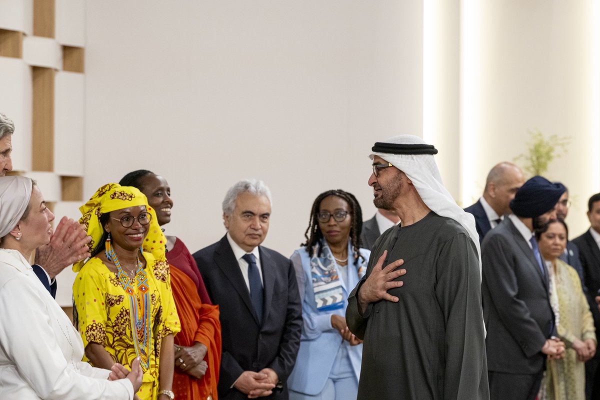 I was pleased to meet with global dignitaries to honour their efforts at last year’s COP28 climate conference, which resulted in the historic UAE Consensus. Addressing climate change remains a collective effort and the UAE will continue to work with our international partners in