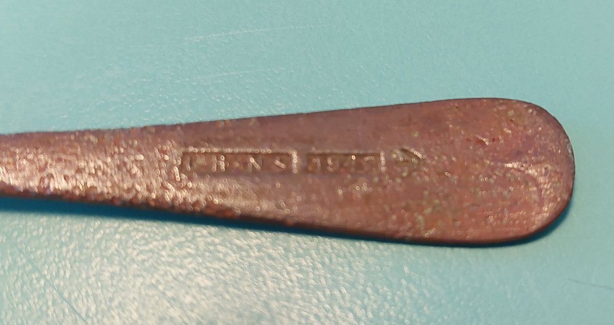 ControlTowerNC's tweet photo. A recent find from the garden...
Stamped 1943 with the broad arrow military mark. Hope the owner didn't get a roasting for losing his 'iron'
#controltowergarden #historyunderourfeet #controltowerprojects
#preciousgem https://t.co/6SxMMxfGvT