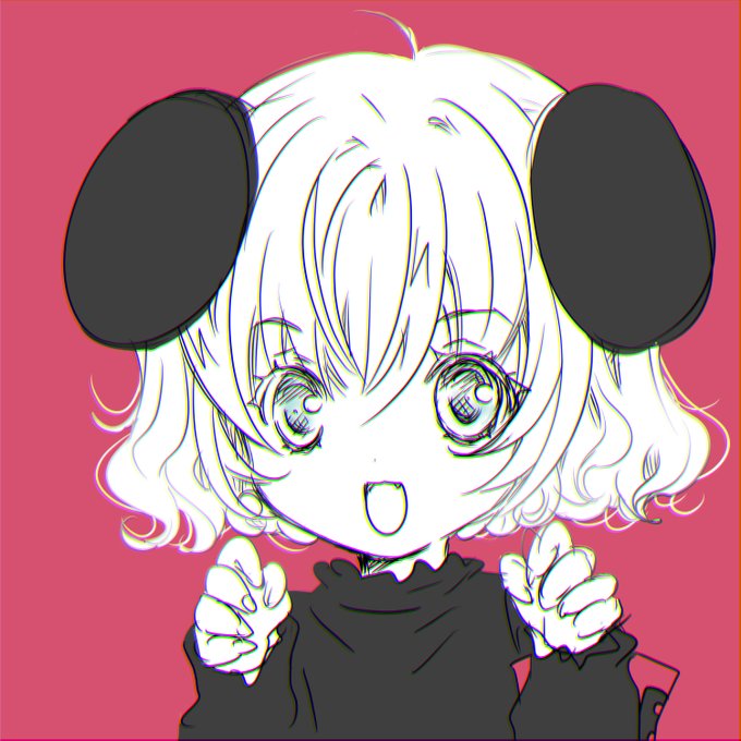 「claw pose short hair」 illustration images(Latest)