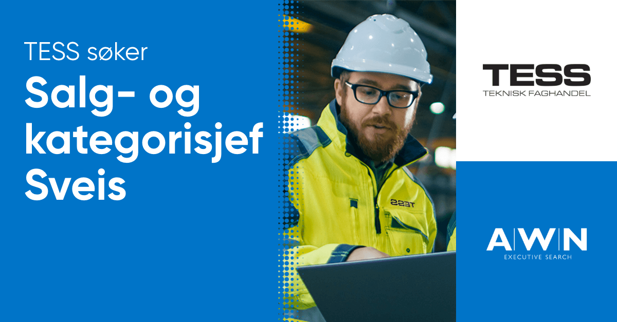 Søk da vel!
Som salg- og kategorisjef Sveis i TESS vil du jobbe i et solid norskeid selskap med langsiktige eiere. #salg #KAM #teknisksalg #salgsdirektør #salgssjef #Produktsjef #produktdirektør #sveis
bit.ly/3wKHftO