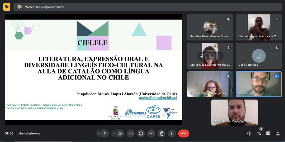 moisesllopis's tweet photo. Hem presentat a #CIELELE2024 una part dels resultats de la col•laboració entre el grup consolidat GESOLCAT del @FiloCatUV i la @filosofiauchile en relació amb el desenvolupament de les competències oral, escrita i audiovisual a l’aula de CLA @gpamplo @gregorisol @IRLlull https://t.co/UqDhs3Dmvx