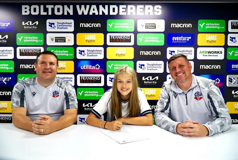 Bolton Wanderers Girls FC tweet media