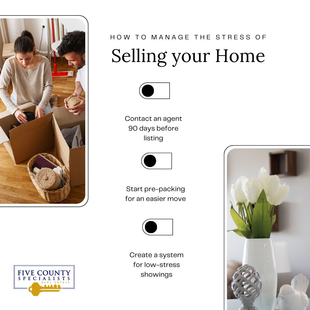 5CountyRealtors's tweet photo. Selling a home can be stressful, but there are ways to alleviate the stress and make the process easier.
Want to learn more about selling a home? Give us a call at 919-887-5114 or reach out on our website: https://t.co/MCXqFV2eKr https://t.co/8xnqTt9wrG