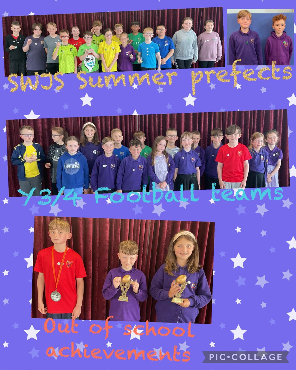 Well Done everyone with a special mention this week- especially Y6 who were very happy that the SATs were over! Well done everyone! 🌟🌟🌟🌟🌟