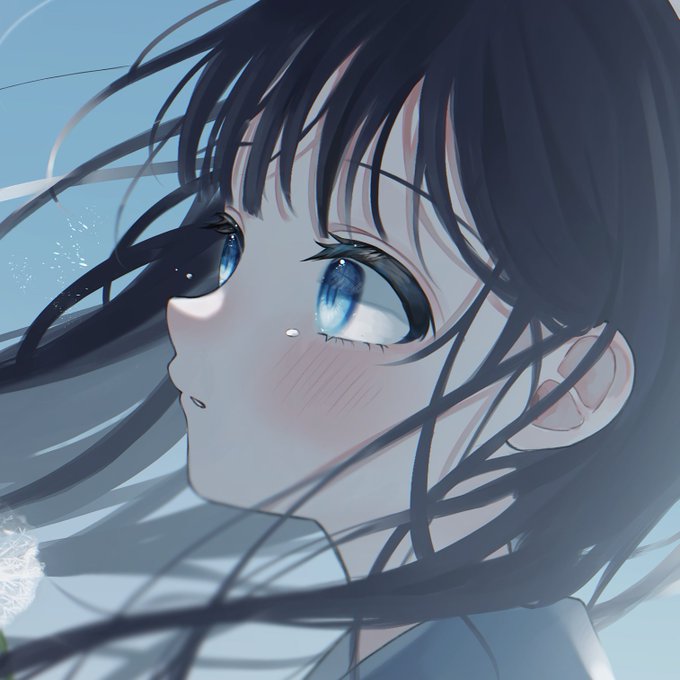 「blue eyes tears」 illustration images(Latest)
