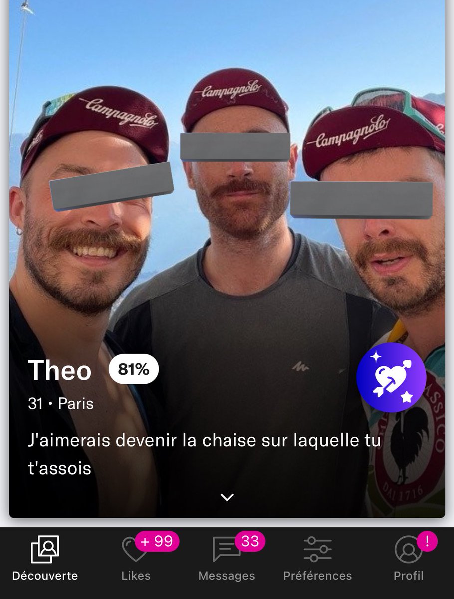 J’ai réouvert okcupid.