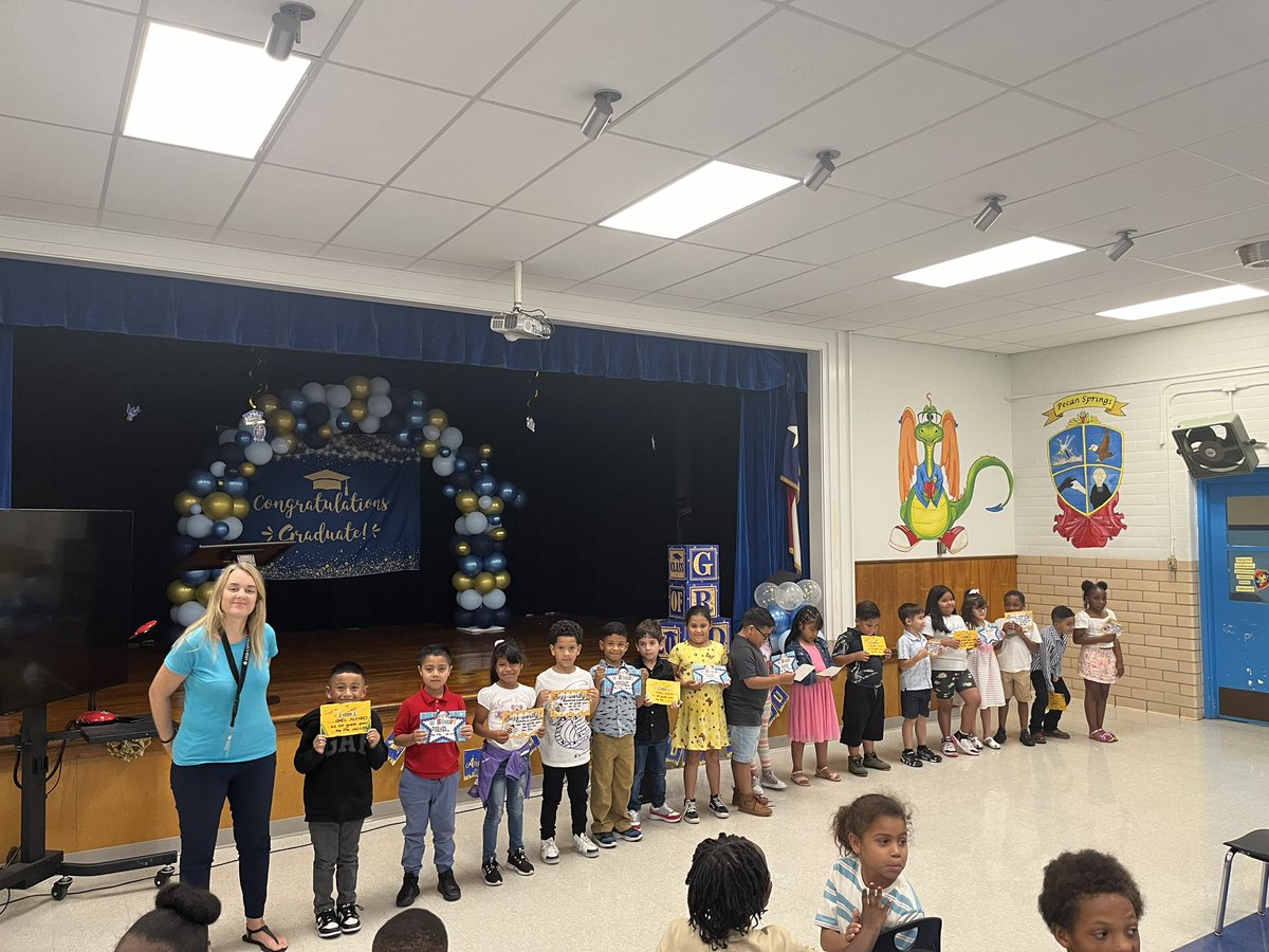 1st Grade’s Awards Assembly